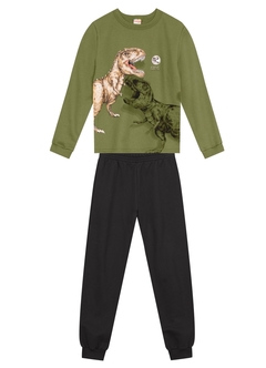 Conjunto Moletom Flanelado Menino - comprar online