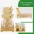 Kit 3 Potes com Colher e Suporte – Bambu 29,5x8x9,5cm - loja online