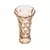 Vaso Diamond – Vidro Âmbar Metalizado 13x6,5x20cm - comprar online
