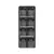 Organizador de Temperos 9 Peças Clear – Preto na internet