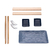 Conjunto para Sushi em Bambu Yuki – 9 Peças Azul