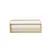 Caixa Decorativa Linho – Vidro e Metal Dourado 21cm - comprar online