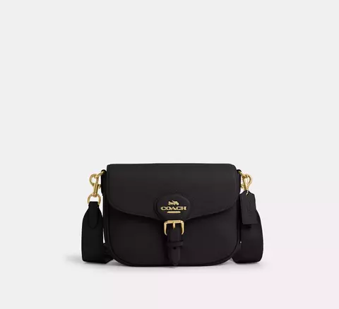 Coach - Amelia Saddle Bag - Preta