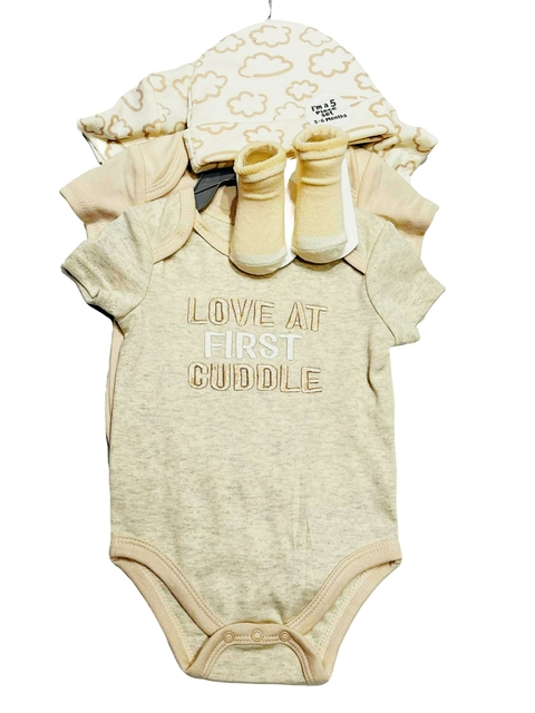 Kit Bebê Little Beginnings – 5 Peças Confortáveis