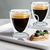 Taza Jarro Con Asa Vidrio Doble Pared 200ml - Pack X 2 Unid - comprar online
