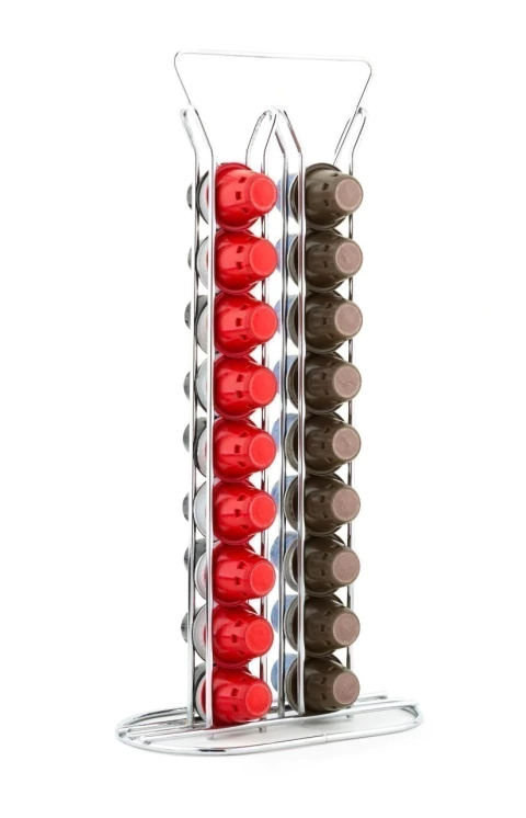 Porta Capsulas 36 Nespresso Exhibidor Organizador Cromado - comprar online
