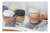 Vaso Vidrio Con Tapa Silicona 310 Ml Con Agarre Eco Life