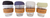 Vaso Vidrio Con Tapa Silicona 310 Ml Con Agarre Eco Life - comprar online