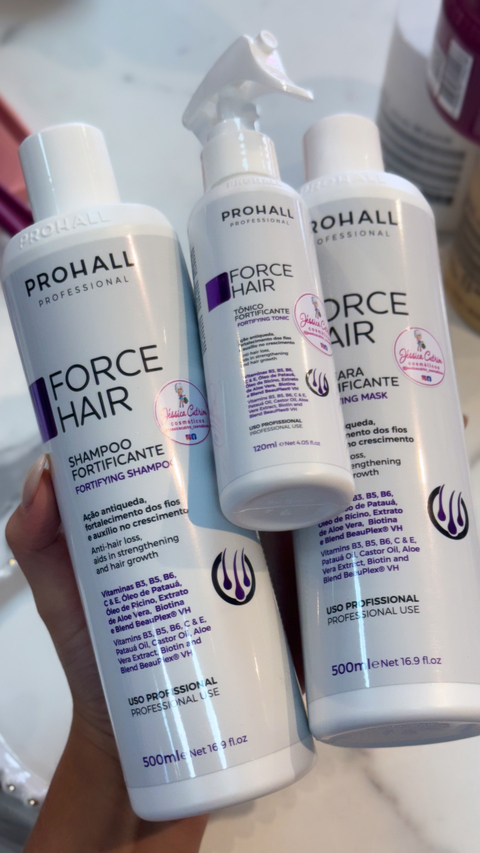 Kit Completo Force Hair Prohall