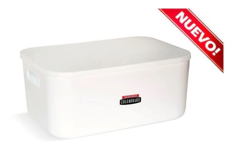Caja Organizadora Top Mediano bajo Con Tapa Art. 386 Colombraro