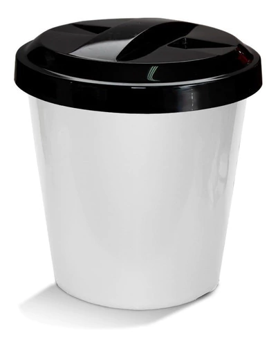 Tacho De Residuos/ Basura 9 Lts C/ Tapa Colombraro