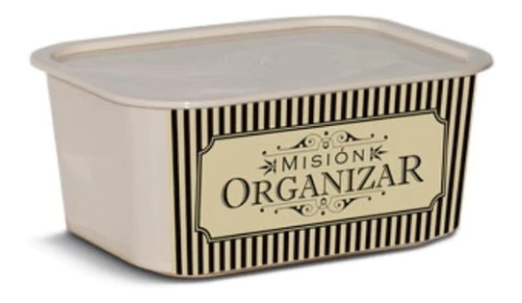 Caja Organizadora Fashion Deco N.1 C/tapa X 1 Un Colombraro