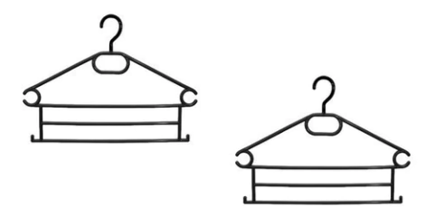 Percha Escalera Gancho Giratorio Pack X2 Art8042 Colombraro