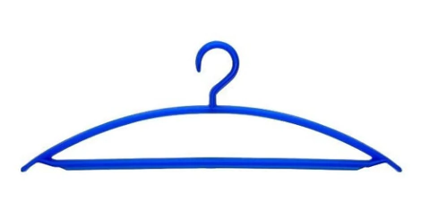 Percha Reforzada De Luxe X Unidad Art 8065 Colombraro