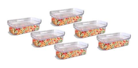 Contenedor /tarro Acrilico Art. 9719 Colvision X6 Colombraro