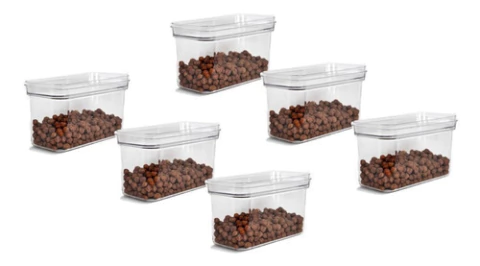 Contenedor/tarro Acrilico Art.9720 Colvision X 6 Colombraro