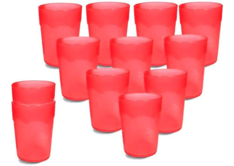 Set X 12 Und Vaso Tutti Frutti Colombraro
