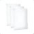 Kit 10 Pastas A4 Classificadoras Finas Cristal Transparente Com Elástico Organizadora de Documentos