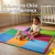 Kit 16 Peças Tatame Modular EVA 50x50cm 10mm Infantil Academia Piso Protetor Colorido Chão Tapete Casa - OFFSHOP | Preço mais baixo. Ponto final.