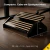 Apoio Para Os Pés Descanso De Pé Ergonômico MDF Antiderrapante Black Piano Escritório Home Office - loja online