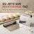 Kit 2 Espátulas Raspador Cortador de Massas Aço Inox Cabo Tubular Reguá Medidora Gravada A Laser na internet