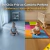 Kit 16 Peças Tatame Modular EVA 50x50cm 10mm Infantil Academia Piso Protetor Colorido Chão Tapete Casa