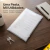Pasta A4 Classificadora Fina Cristal Transparente com Elástico Organizador de Documentos Arquivos