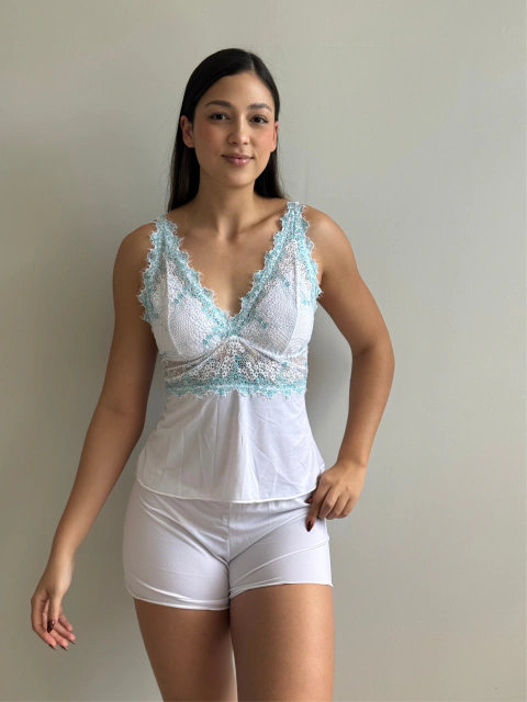 Short Doll liganete com renda - Anastacia