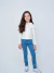 Calça Jeans Skinny Feminina com Bordado Infantil - comprar online
