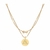 Colar Seja Forte E Corajosa Joia 18k - comprar online