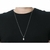 Corrente De Prata Masculina 925 70cm Pingente Jesus