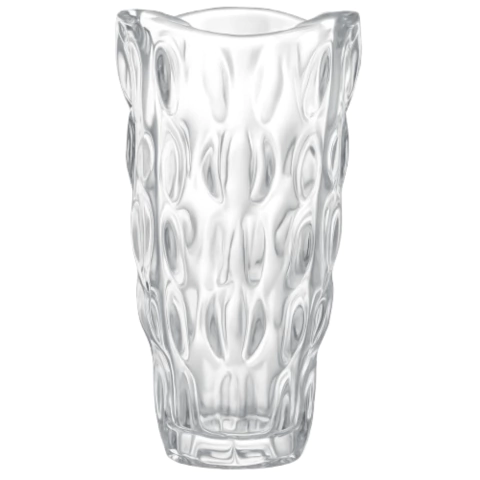 Vaso Halley Vidro Transparente 1 Litro Decorativo para Flores e Mesa Posta