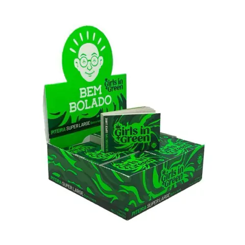 Piteira Bem Bolado Girls In Green Super Large