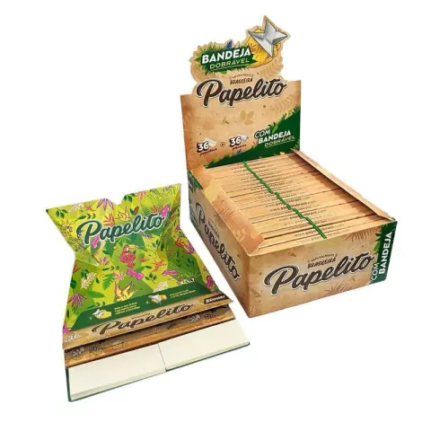 Seda com Piteira e Cuia - Papelito Brown