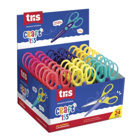 Tesoura Artística Tris 155C