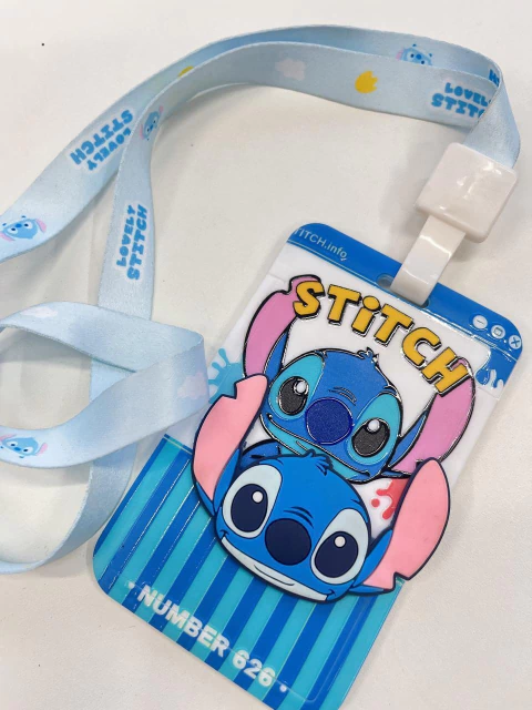 Porta Crachá Stitch