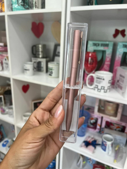 CANETA ESFER. 1.0 LUXO ROSE