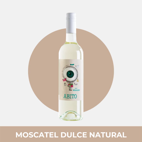 Vino Abito Moscatel Dulce Natural - comprar online