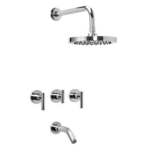 Grifería Para Bañera Peirano Adra Plus Cromo 80-166 - comprar online