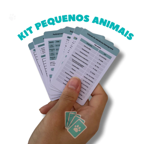 Kit VetCards Pequenos Animais - comprar online