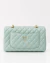 Bolsa feminina de couro - Victória Hortelã - loja online