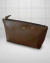 Necessaire Grande em Couro Legítimo - Marrom - KATIE LEATHER 