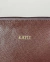 Necessaire Média em Couro - Marrom na internet
