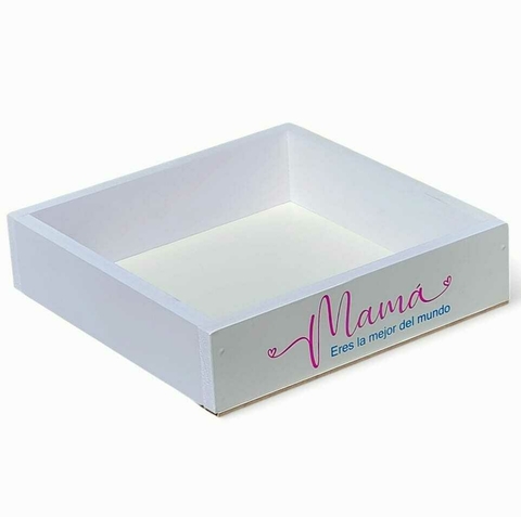 Bandeja 20x20x5 cm día de la madre - comprar en línea