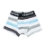 Boxer Vraptor Estampado RAYADO CELESTE - comprar online