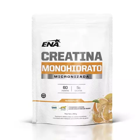 ENA CREATINA MICRONIZADA SABOR NARANJA X 342GR - comprar online