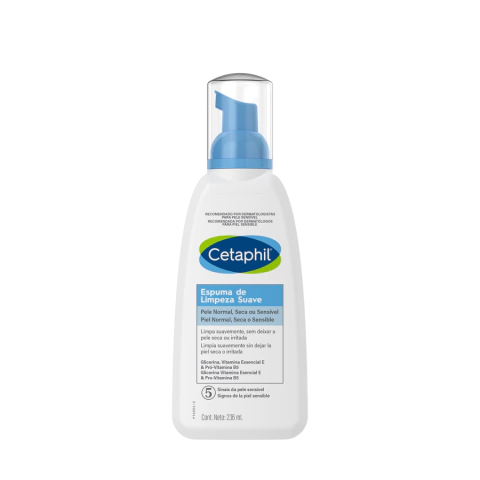 CETAPHIL Espuma de limpieza Suave x 236ml - comprar online