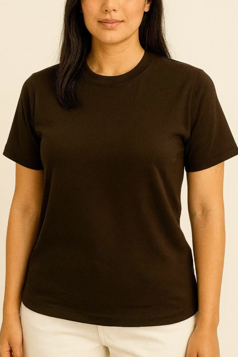 Tshirt Camiseta - Marrom - comprar online