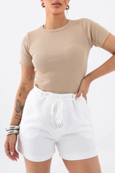 Camiseta Básica - Areia - comprar online