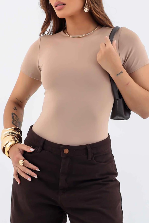 Camiseta Básica Suplex - Nude - comprar online